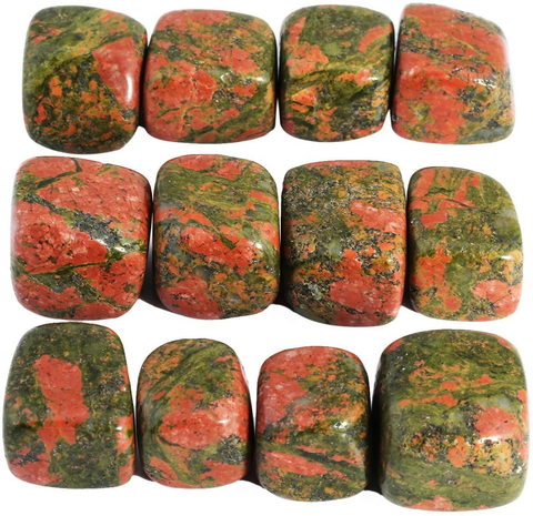 Image of 1Lb Tumbled Stones Polished Crystals Healing, Reiki, Chakra & Wicca,Assorted Stones