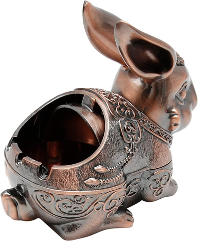 Image of Rabbit Ashtray with Lid