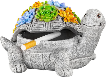 Ashtray with Cute Turtle 