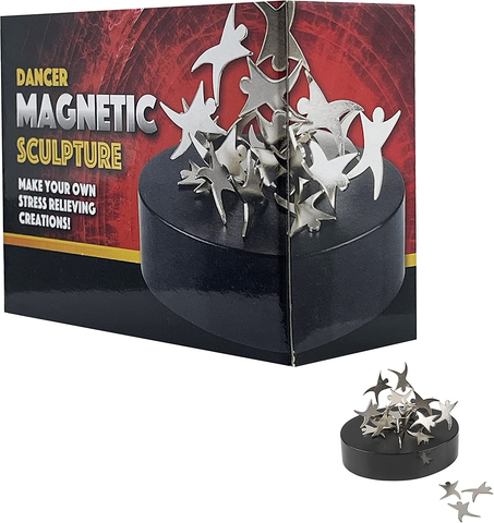 Image of Magnetic Sculpture Building Blocks, Create Your Own Masterpiece, Development and Stress Relief, 3.5" Inch (Hex Nut)