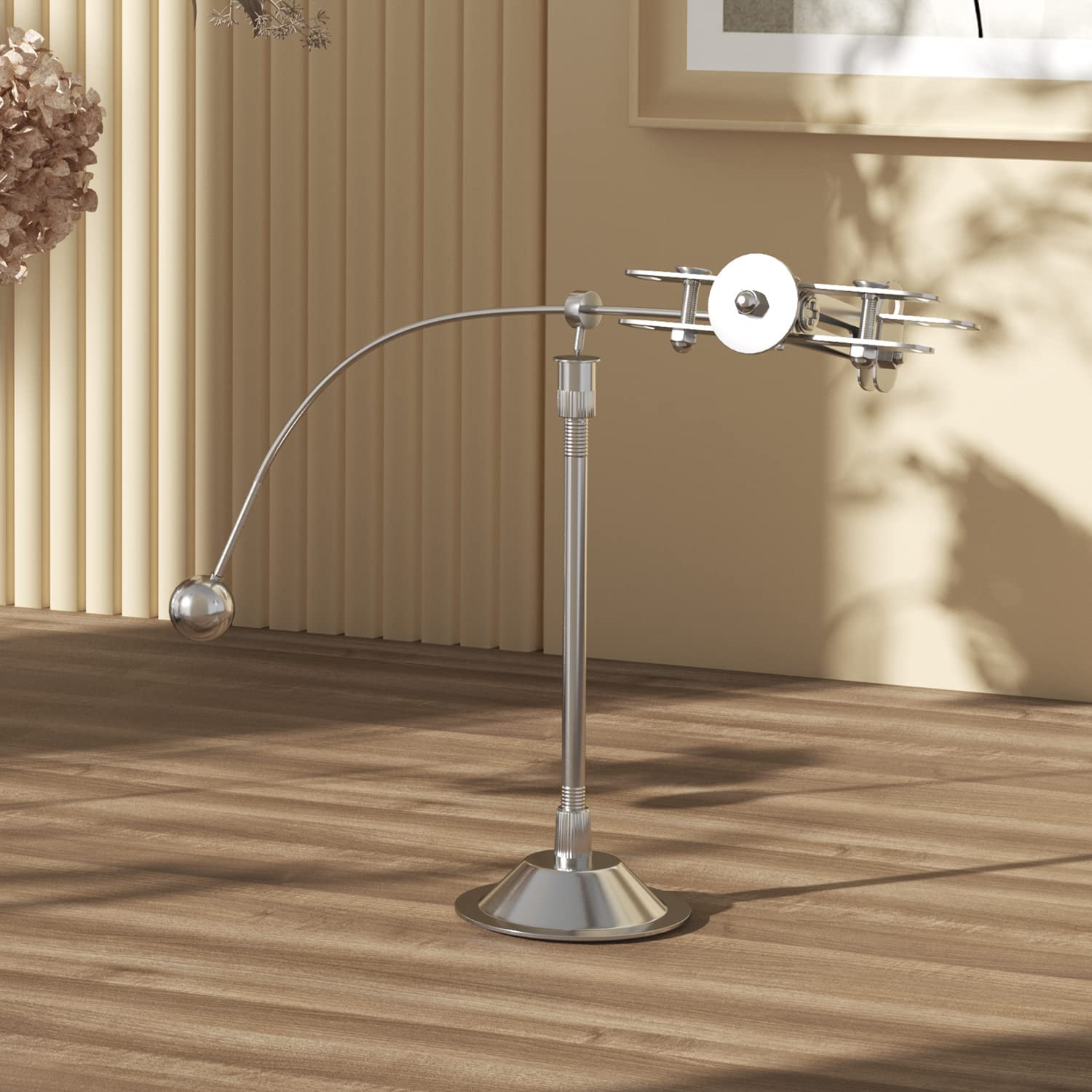 EKVILI Steel Balance Toy, Balanced Airplane, Decompressive Physics Toy, Office/Room/Desk Decor EKV-04