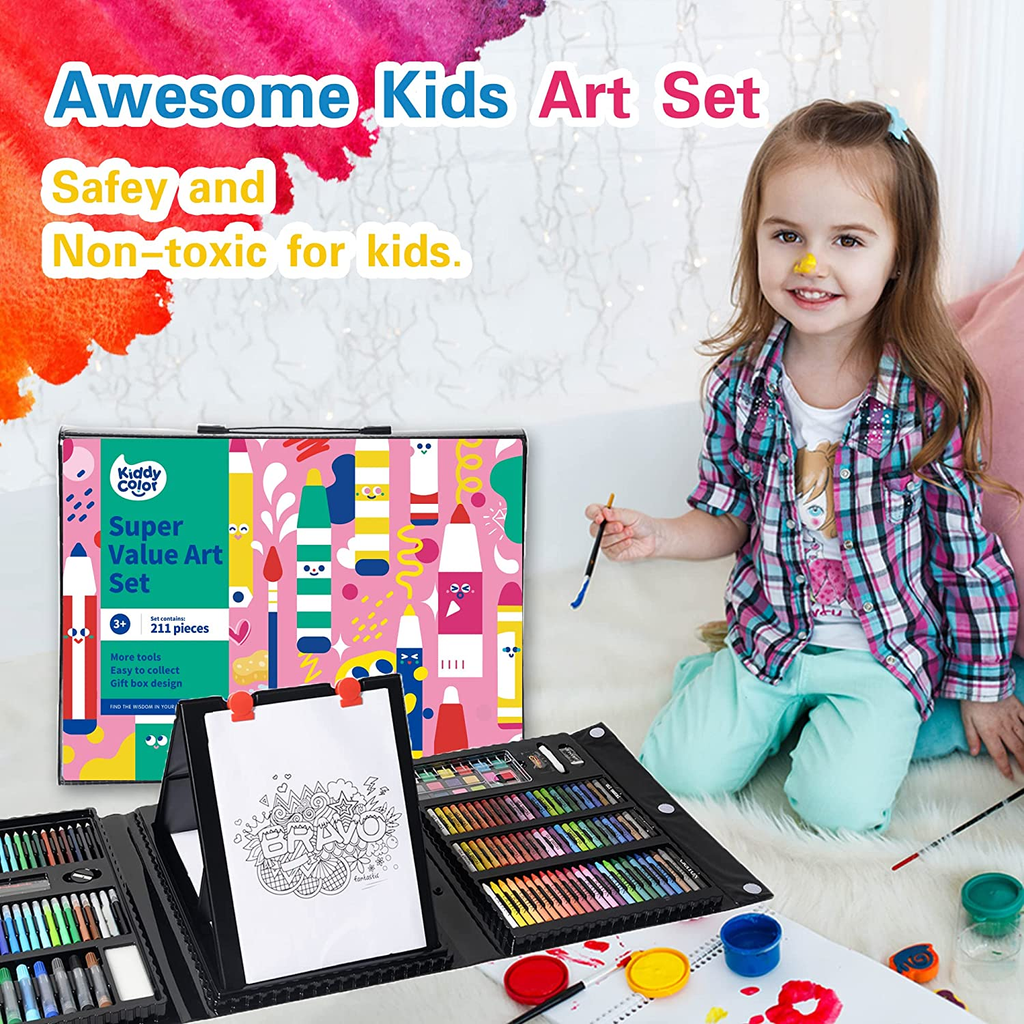 240 Pack Kids Art Set Girls Boys Children Teens Coloring Painting Drawing  Kit