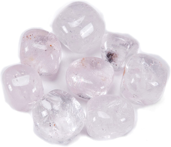 Bingcute Brazilian Tumbled Polished Natural Amethyst Stones 1/2 Ib for Wicca, Reiki, and Energy Crystal Healing (Amethyst)