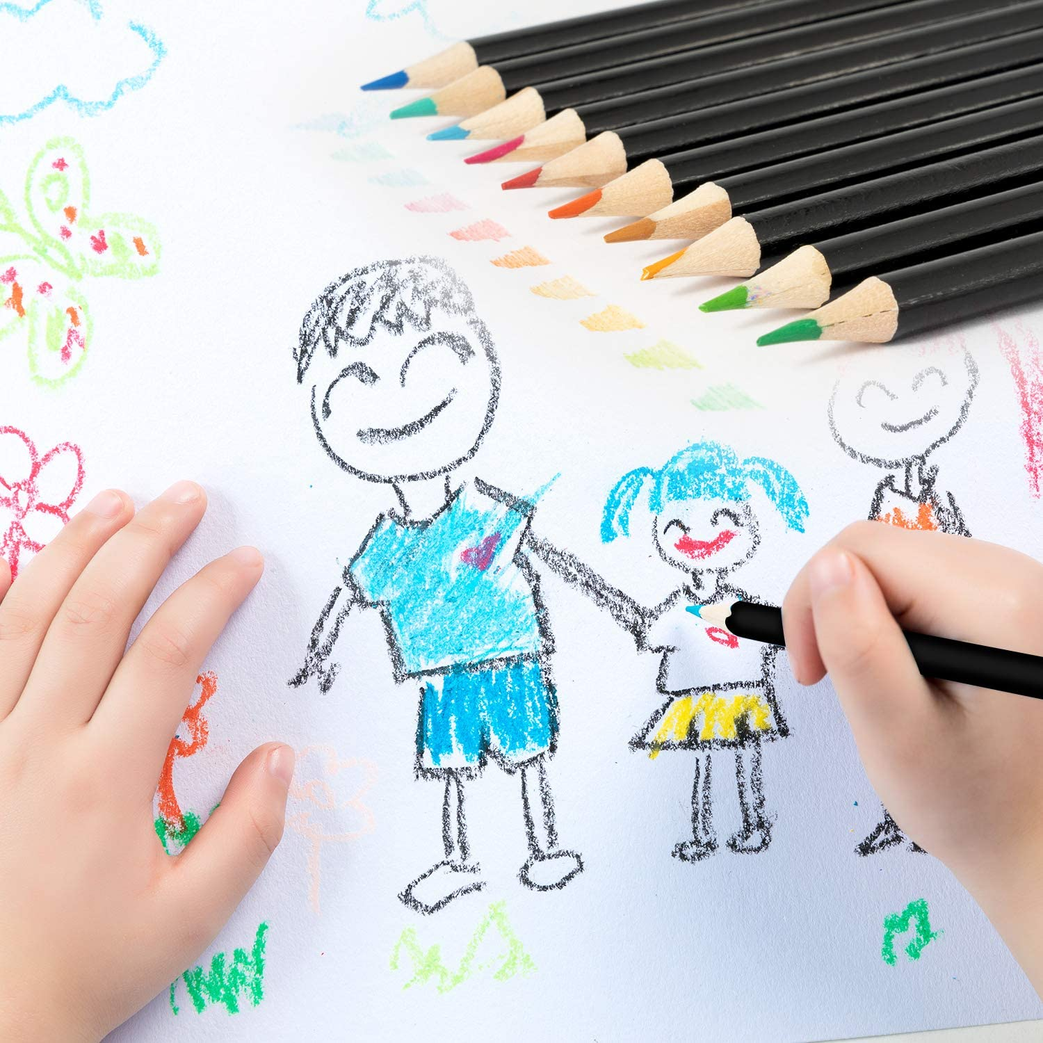 143 Piece Deluxe Art Set, Artist Drawing&Painting Set, Art Supplies with Wooden Case, Professional Art Kit for Kids, Teens and Adults