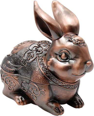 Image of Rabbit Ashtray with Lid