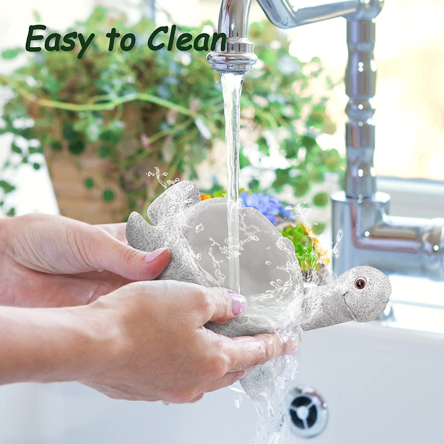 Ashtray with Cute Turtle 